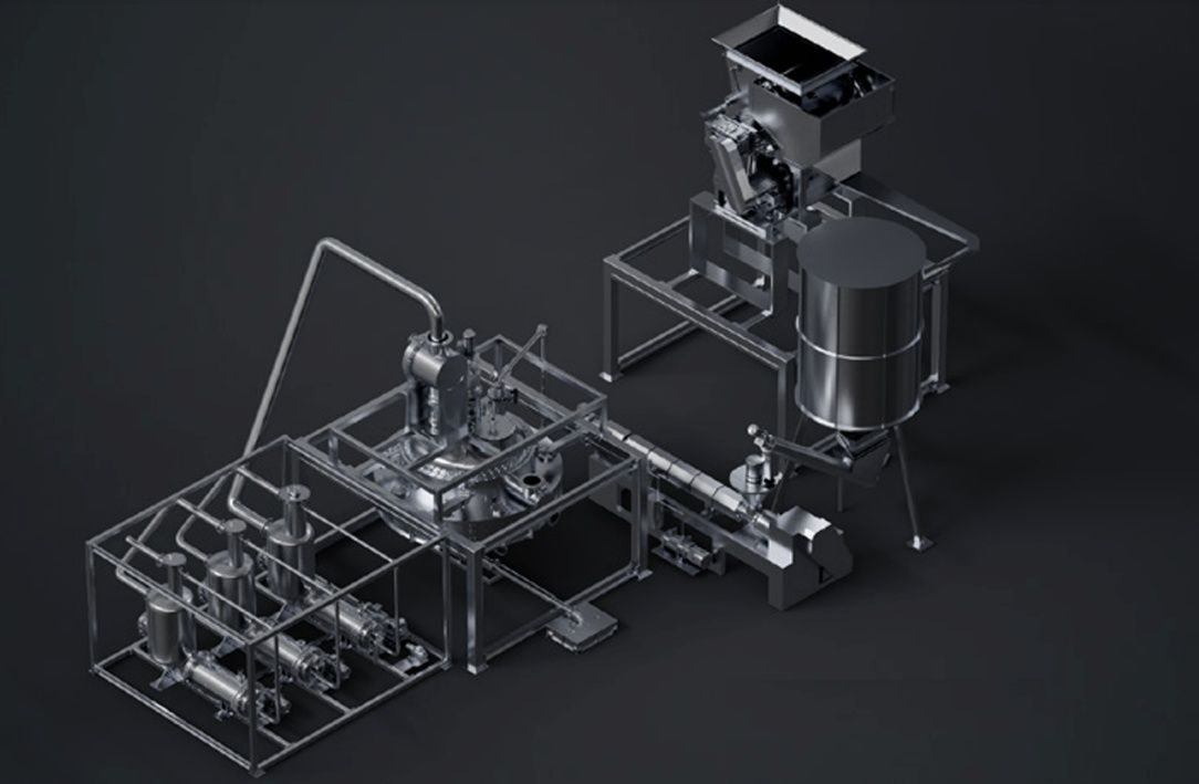 Technológia spracovania zmiešaných plastových odpadov